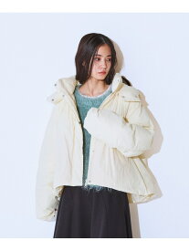 【SALE／66%OFF】エアーショートフードブルゾン JEANASIS ジーナシス ジャケット・アウター ブルゾン・ジャンパー ブラック ホワイト【RBA_E】【送料無料】[Rakuten Fashion]