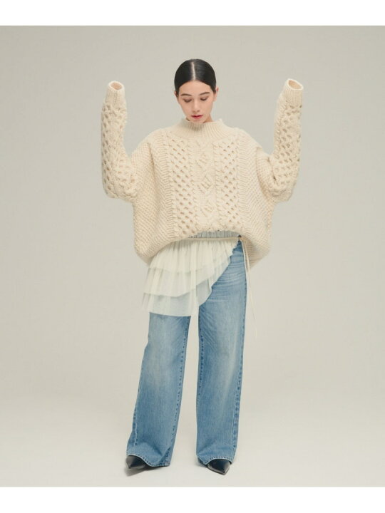 楽天市場】【SALE／30%OFF】Nepal Hand Knit Pullover eL ジーナシス  