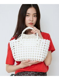 【SALE／58%OFF】メルカドミニBAG JEANASIS ジーナシス バッグ ハンドバッグ ホワイト ブラック【RBA_E】[Rakuten Fashion]