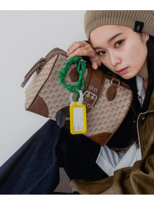 楽天市場】【SALE／50%OFF】ジャガードモノグラムボストン JEANASIS 