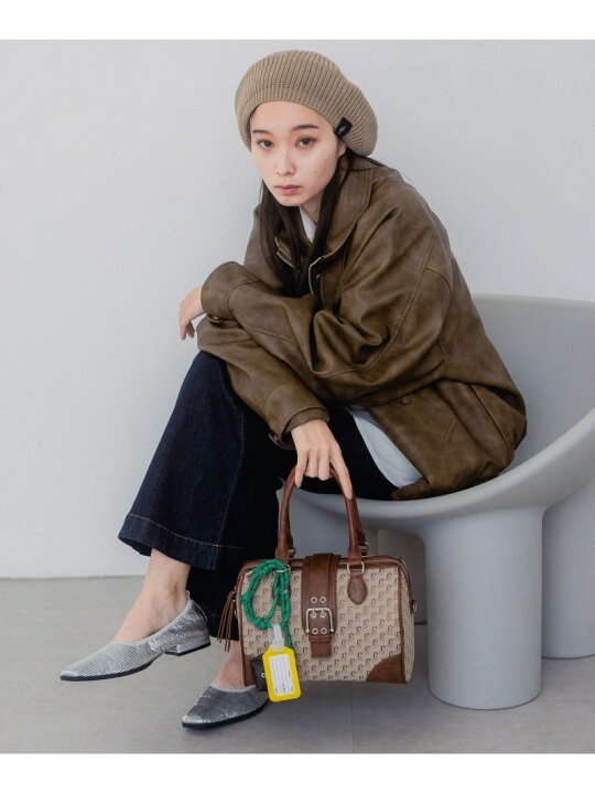 楽天市場】【SALE／50%OFF】ジャガードモノグラムボストン JEANASIS 