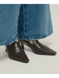 Loafer Mules eL ジーナシス シューズ・靴 サンダル ブラック ブラウン【送料無料】[Rakuten Fashion]