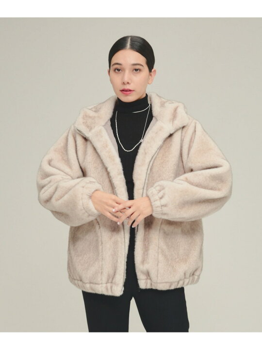 楽天市場】【SALE／60%OFF】Fur Hood Blouson eL ジーナシス 