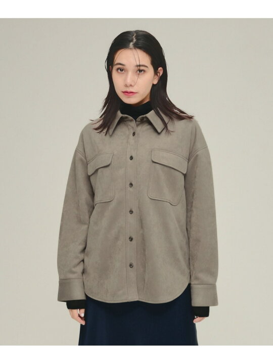 楽天市場】【SALE／60%OFF】Suede out Shirt eL ジーナシス トップス 