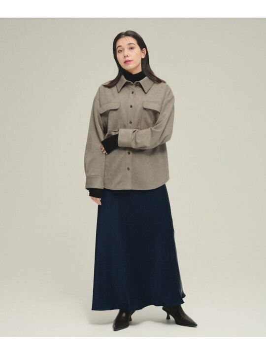 楽天市場】【SALE／60%OFF】Suede out Shirt eL ジーナシス トップス 