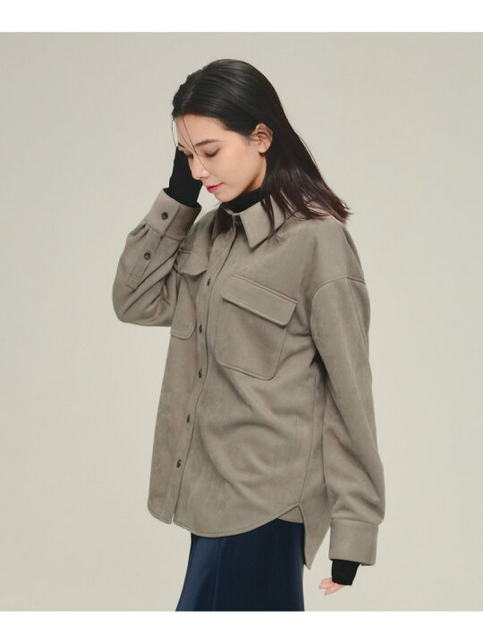 楽天市場】【SALE／60%OFF】Suede out Shirt eL ジーナシス トップス 