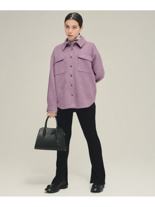 楽天市場】【SALE／60%OFF】Suede out Shirt eL ジーナシス トップス 