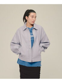 【SALE／52%OFF】Leather Blouson eL ジーナシス ジャケット・アウター ブルゾン・ジャンパー ブルー ブラック ブラウン【RBA_E】【送料無料】[Rakuten Fashion]