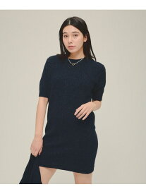 【SALE／30%OFF】7G Glitter Wool One-piece eL ジーナシス ワンピース・ドレス チュニック ホワイト ブラック ネイビー【RBA_E】【送料無料】[Rakuten Fashion]