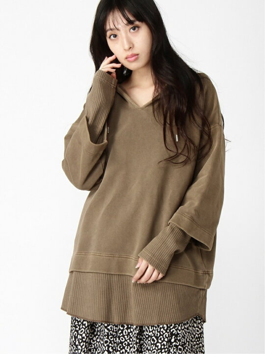 楽天市場】【SALE／7%OFF】レイヤードBIGフーディー JEANASIS