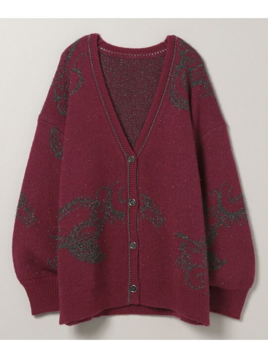 楽天市場】【SALE／50%OFF】PaisleyラメキモウVカーディガン JEANASIS 