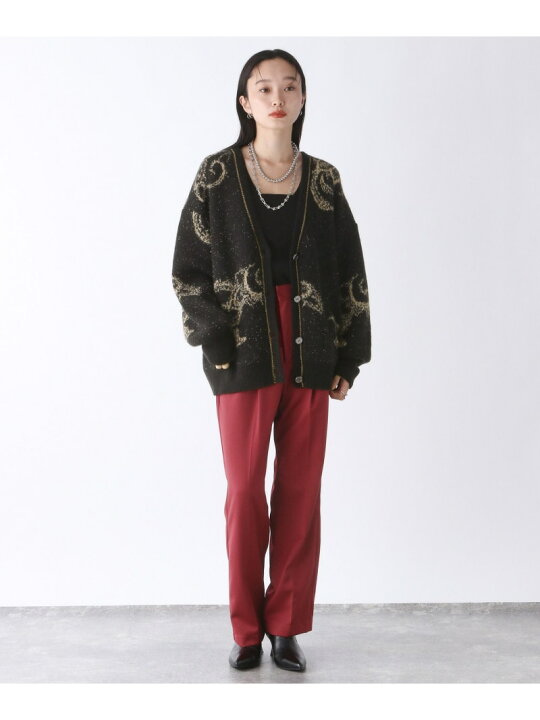 楽天市場】【SALE／50%OFF】PaisleyラメキモウVカーディガン JEANASIS 