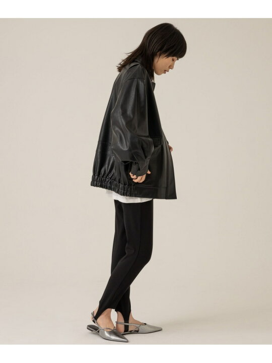 楽天市場】Leather Big Blouson eL ジーナシス ジャケット・アウター 