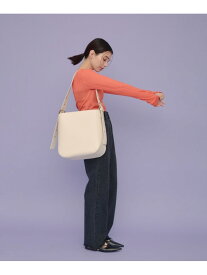 Big Shoulder Bag eL ジーナシス バッグ ショルダーバッグ ブラック ホワイト【先行予約】*【送料無料】[Rakuten Fashion]