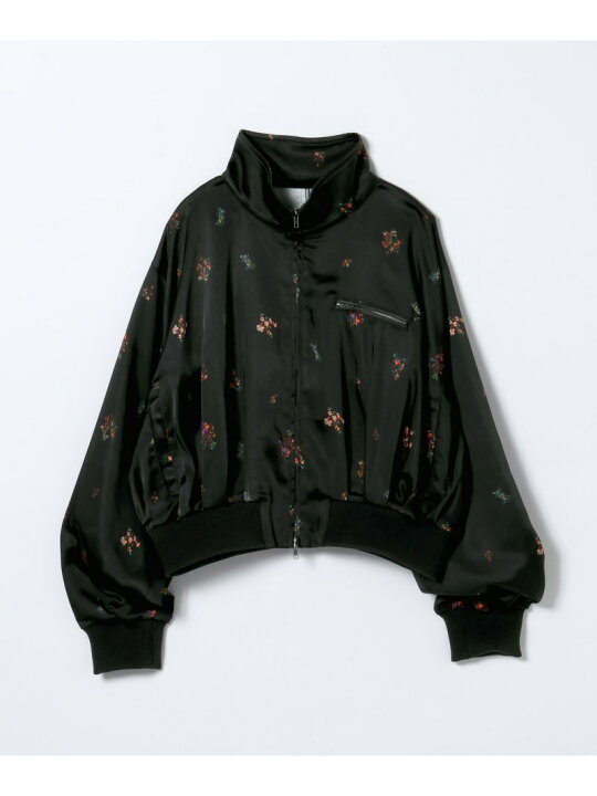 楽天市場】フラワーサテンブルゾン JEANASIS ジーナシス ジャケット 