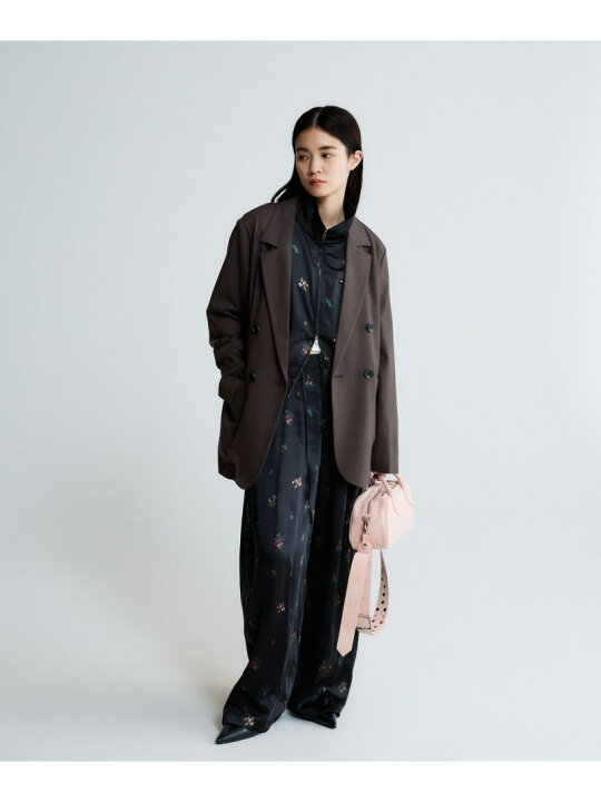 楽天市場】フラワーサテンブルゾン JEANASIS ジーナシス ジャケット 