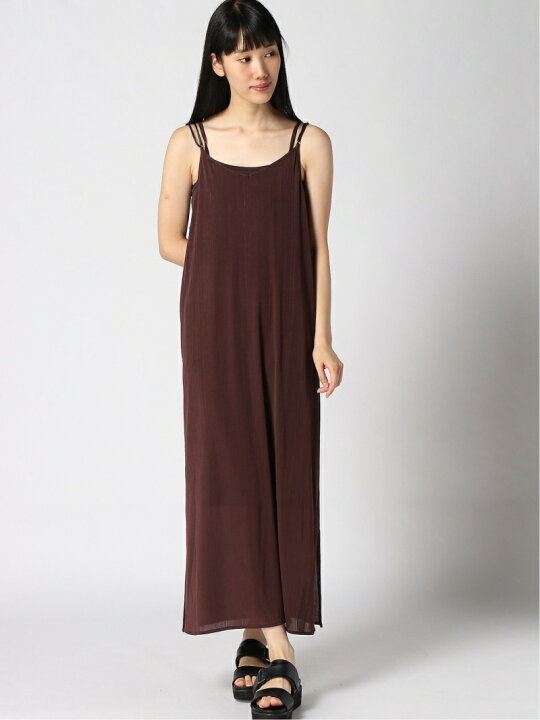 楽天市場 Sale 14 Off Jqキャミop Jeanasis ジーナシス ワンピース キャミワンピース ブラウン ブラック ブルー Rba E 送料無料 Rakuten Fashion Jeanasis ジーナシス