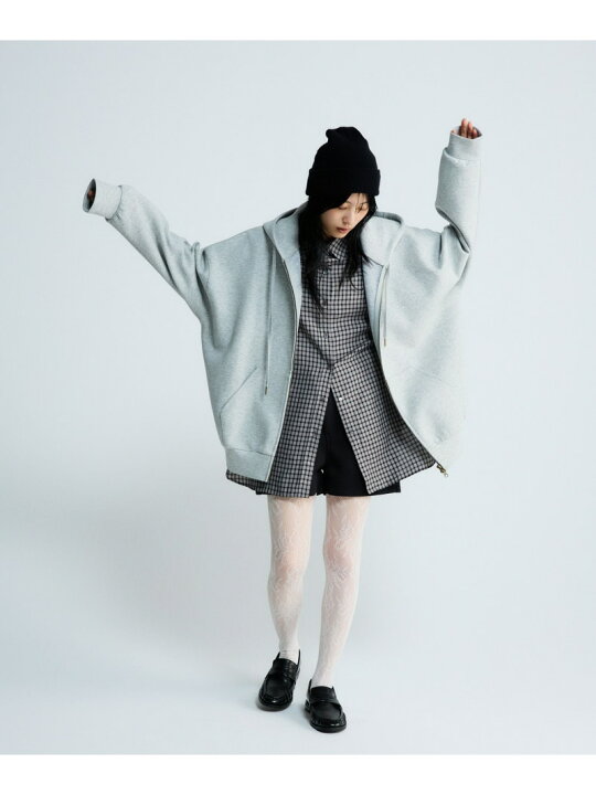楽天市場】【SALE／50%OFF】選べる着丈/FadeダンボールZIPフーディ 