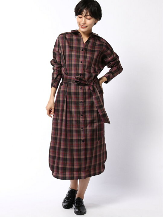 楽天市場】【SALE／29%OFF】マルチWAYチェックワンピース JEANASIS  