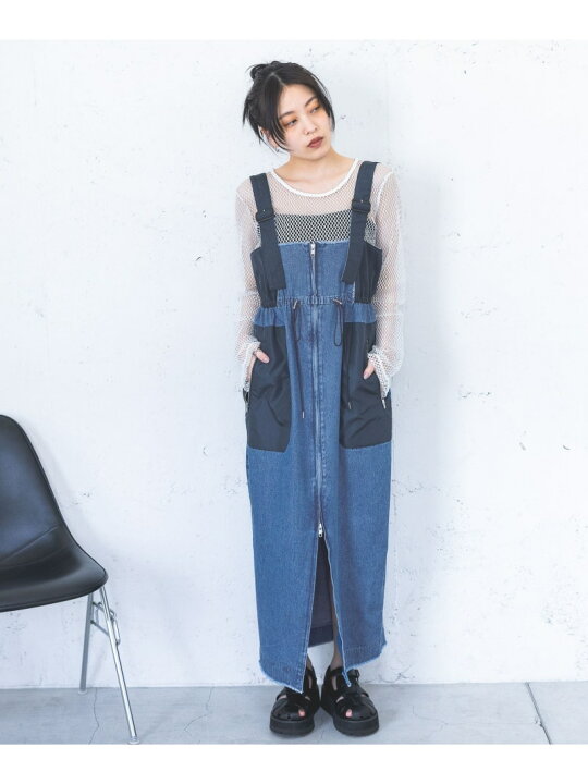 楽天市場】パッチワークジャンスカ JEANASIS ジーナシス ワンピース 