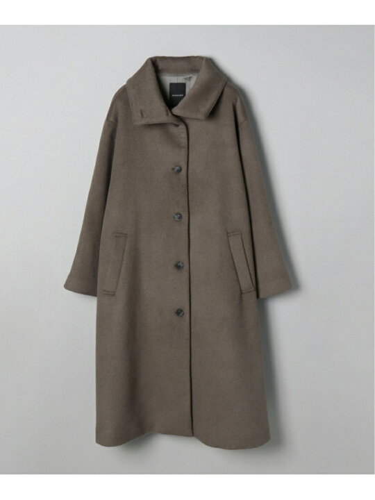 楽天市場】【SALE／20%OFF】ウールビーバースタンドカラーコート 