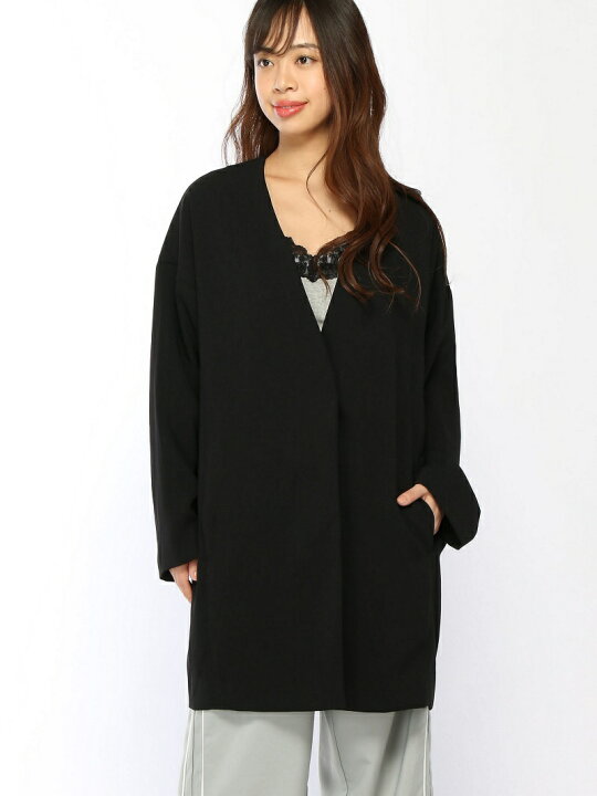楽天市場】【SALE／56%OFF】SSノーカラーコート JEANASIS ジーナシス  
