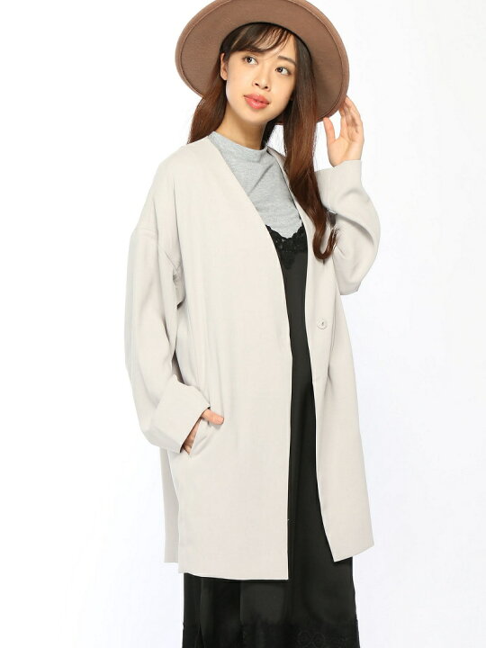 楽天市場】【SALE／56%OFF】SSノーカラーコート JEANASIS ジーナシス  