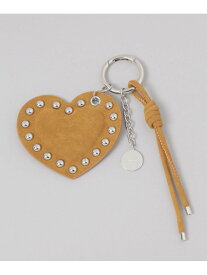 【SALE／65%OFF】スタッズハートチャーム JEANASIS ジーナシス ファッション雑貨 チャーム・キーチェーン ブラック ブラウン ピンク【RBA_E】[Rakuten Fashion]