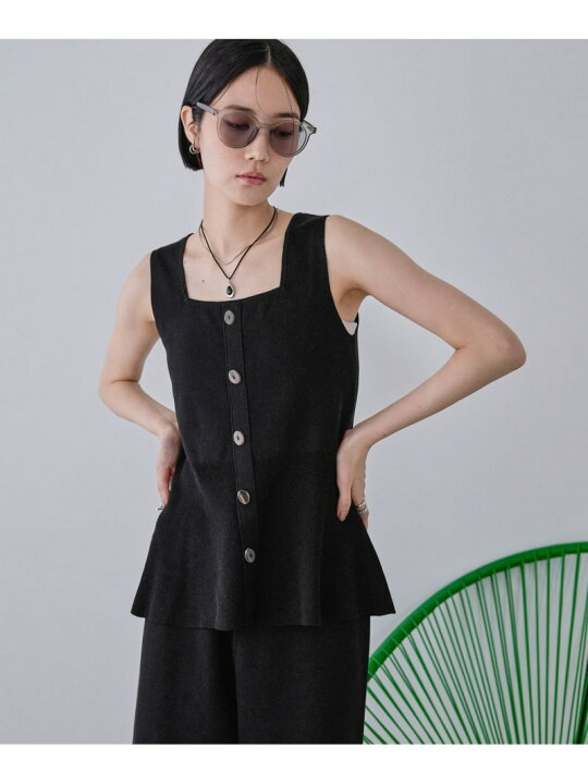 楽天市場】【SALE／50%OFF】12Gペプラムニットアップ JEANASIS 