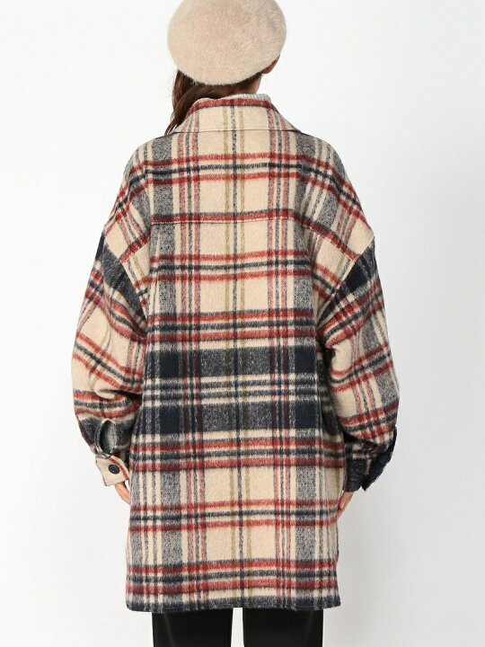 楽天市場】シャギーBIGシャツコート JEANASIS ジーナシス ジャケット  