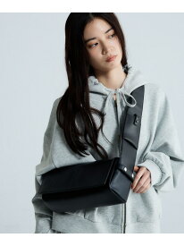【SALE／57%OFF】スクエアフェイクレザーショルダー JEANASIS ジーナシス バッグ ショルダーバッグ カーキグリーン ホワイト ブラック【RBA_E】[Rakuten Fashion]