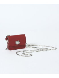【SALE／57%OFF】【ハローキティ】スクエアポーチ JEANASIS ジーナシス 財布・ポーチ・ケース ポーチ レッド ブラック【RBA_E】[Rakuten Fashion]