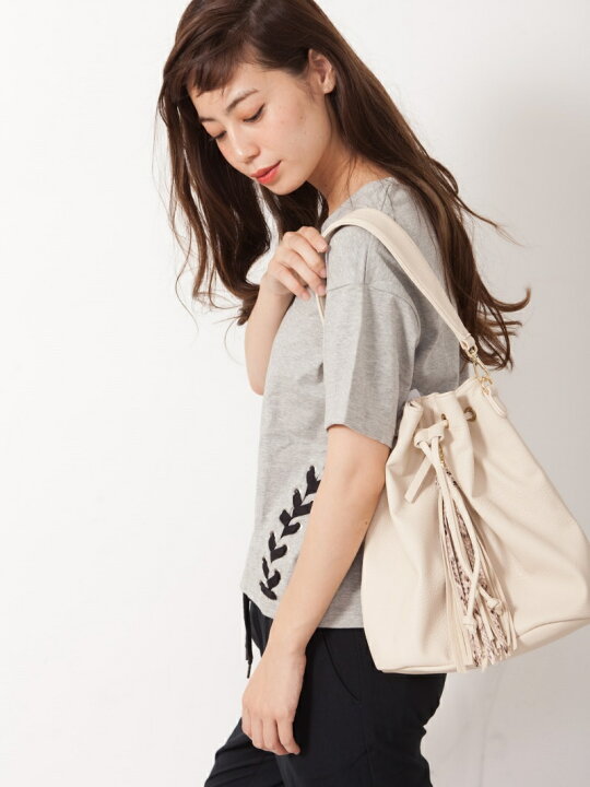 楽天市場】【SALE／45%OFF】タッセル2WAYキンチャク JEANASIS 