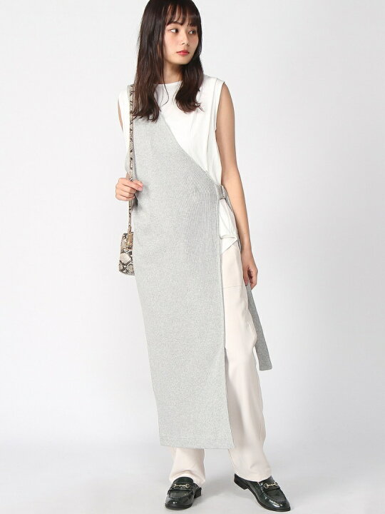楽天市場】【SALE／40%OFF】ワンショルロングベスト JEANASIS 