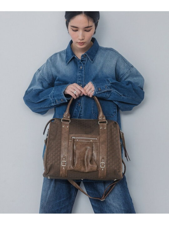楽天市場】【SALE／50%OFF】アンティークフェイクレザートート 