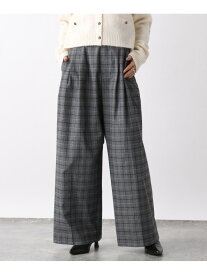 【SALE／60%OFF】4タックハイウエストワイドパンツ JEANASIS ジーナシス パンツ その他のパンツ グレー ブルー ブラック【RBA_E】[Rakuten Fashion]