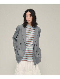 【SALE／36%OFF】Daddy Jacket eL ジーナシス ジャケット・アウター テーラードジャケット・ブレザー ブラック グレー【RBA_E】【送料無料】[Rakuten Fashion]