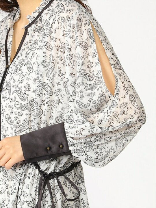 楽天市場】【SALE／47%OFF】ペイズリーシアーロングOP JEANASIS 