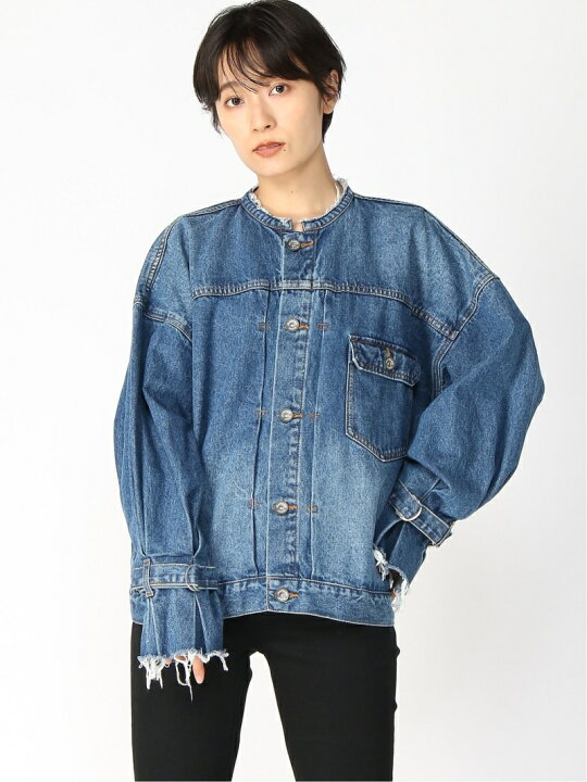 楽天市場】【SALE／44%OFF】ノーカラーGジャン JEANASIS ジーナシス 