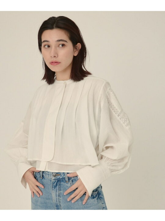 楽天市場】【SALE／20%OFF】Made in India Embroidery Lace Shirt eL 