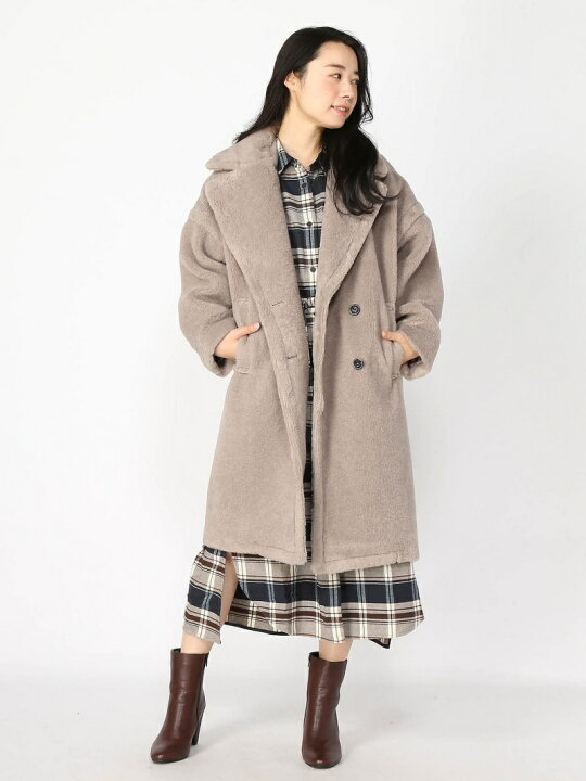 楽天市場】【SALE／47%OFF】ボアチェスターコート JEANASIS ジーナシス 