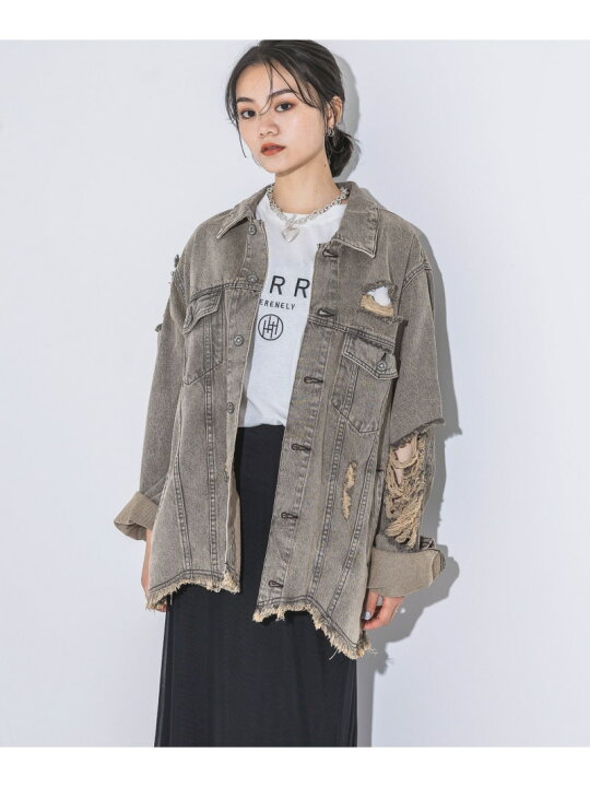 楽天市場】【SALE／30%OFF】クラッシュルーズGジャン JEANASIS 
