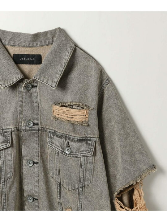 楽天市場】【SALE／30%OFF】クラッシュルーズGジャン JEANASIS 