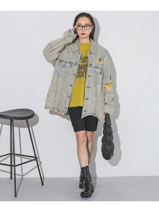 楽天市場】【SALE／30%OFF】クラッシュルーズGジャン JEANASIS 