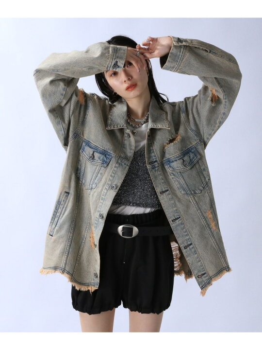 楽天市場】【SALE／30%OFF】クラッシュルーズGジャン JEANASIS 