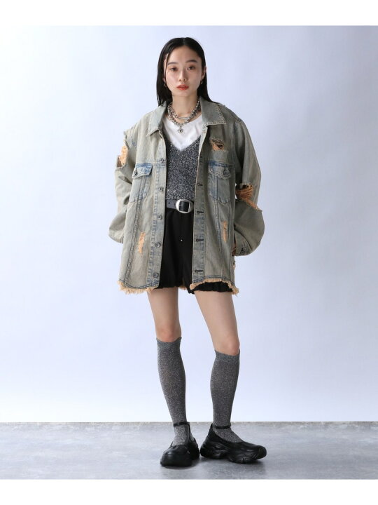 楽天市場】【SALE／30%OFF】クラッシュルーズGジャン JEANASIS 