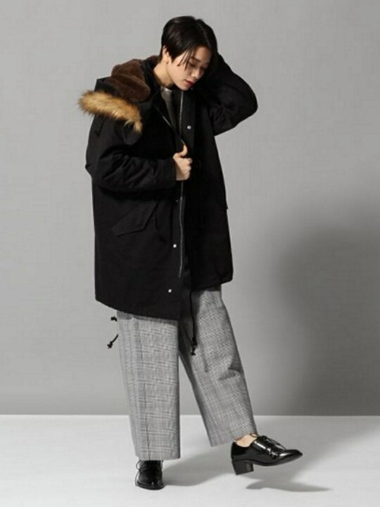 楽天市場】【SALE／44%OFF】2WAYファーモッズコート JEANASIS 