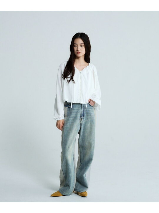 楽天市場】【SALE／64%OFF】マルチWコードバルーンブラウス JEANASIS 
