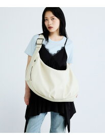 【SALE／57%OFF】ソフトフェイクレザーショルダー JEANASIS ジーナシス バッグ ショルダーバッグ ホワイト ブラック シルバー【RBA_E】[Rakuten Fashion]