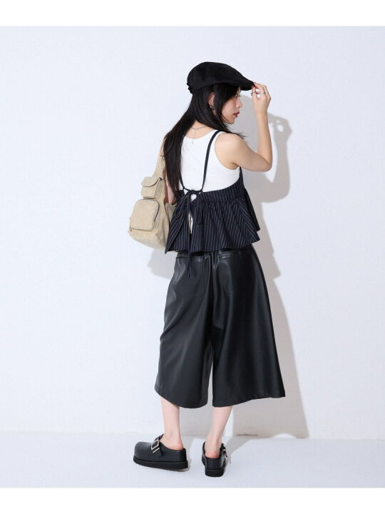 楽天市場】【SALE／50%OFF】SET UP対応/バックリボンギャザーキャミ 